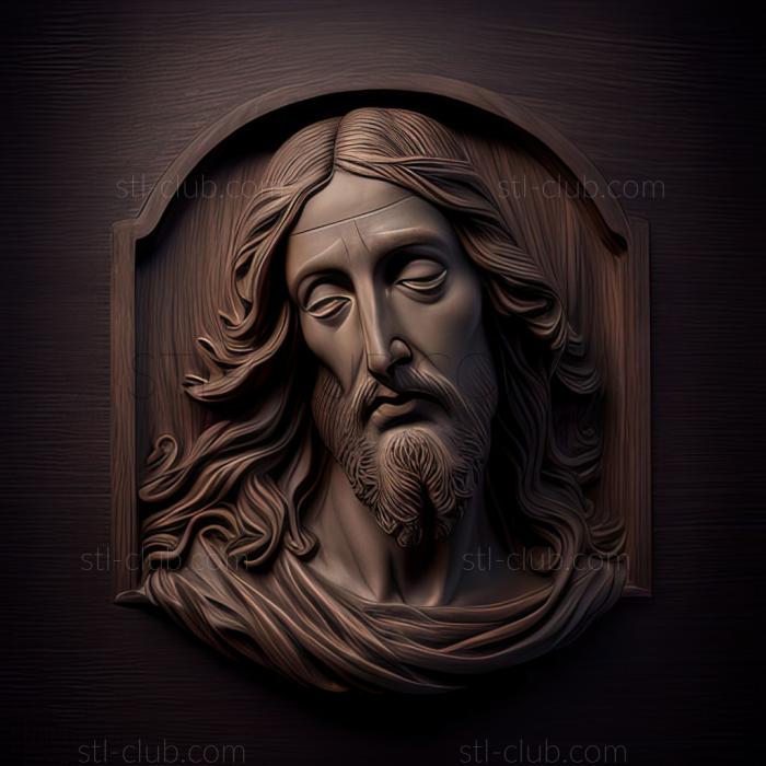 3D model st jesus (STL)